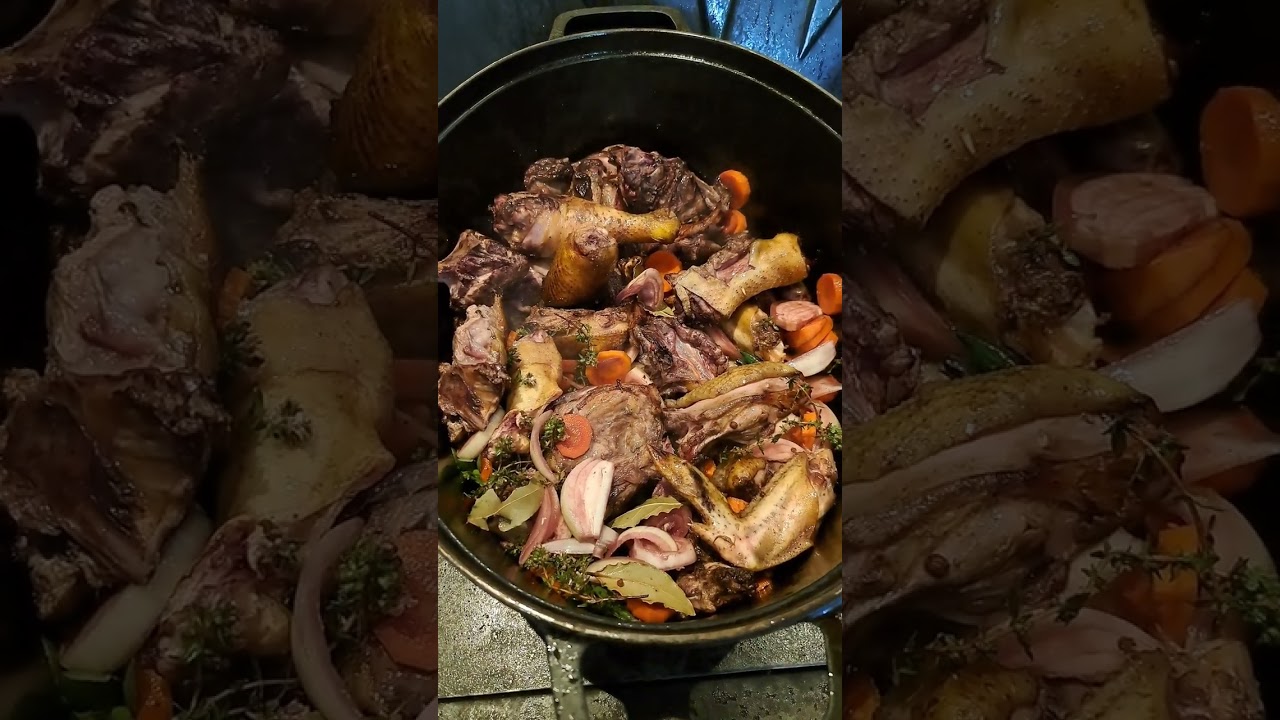 Coq au vin à l'ancienne