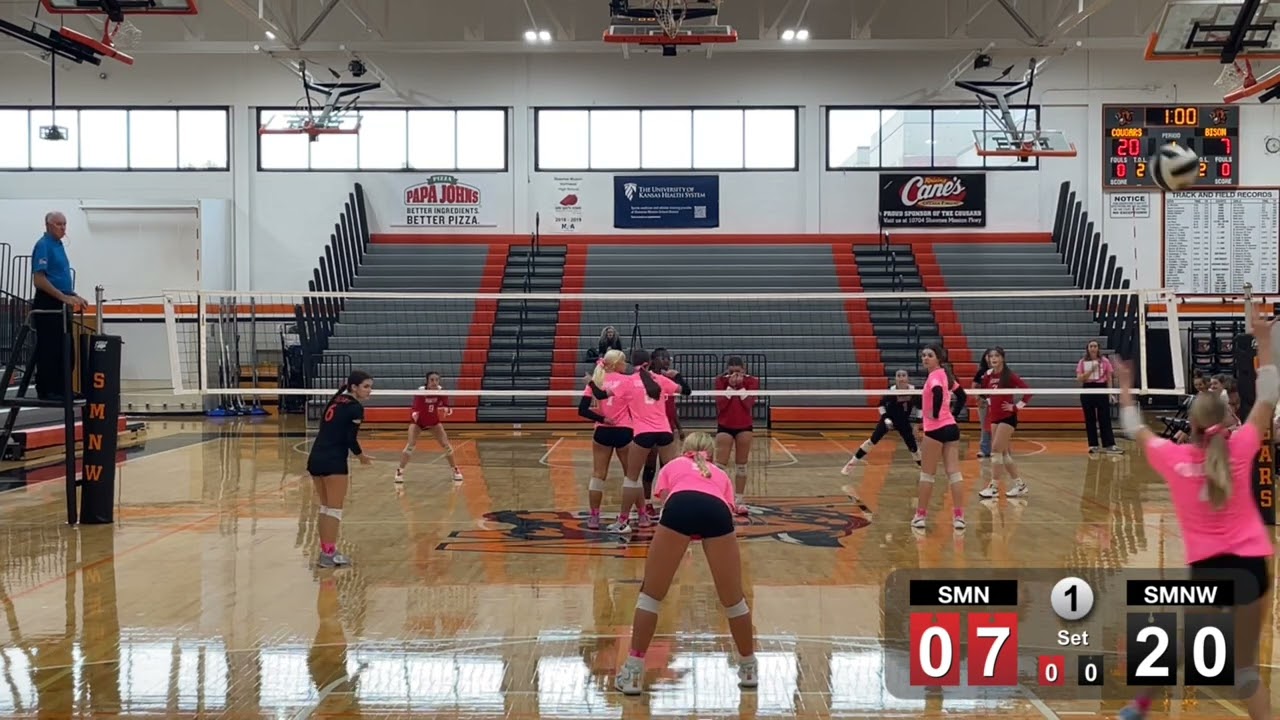 SMNW vs Shawnee Mission North; 10/21/24 Dig Pink Tourney