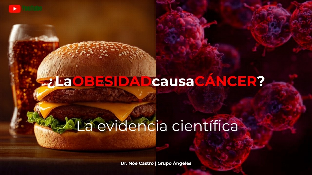 Obesidad, Diabetes y Cáncer: Lo que Todo Médico Debe Saber. Dr. Noe Castro.