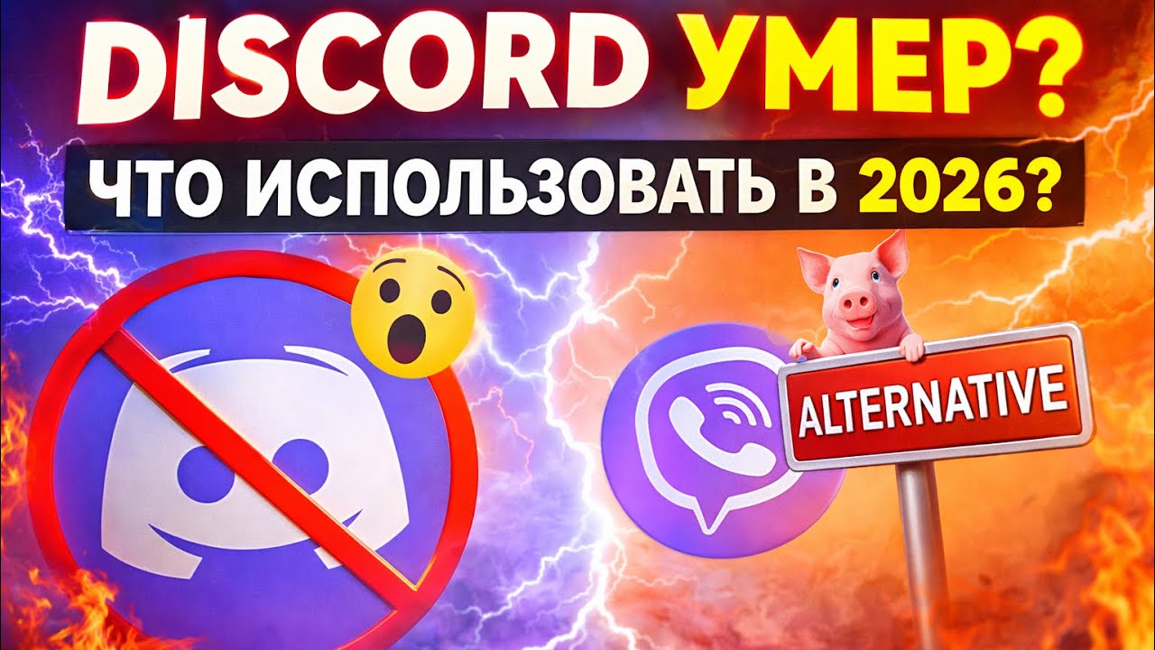 DISCORD УМЕР? ЛУЧШАЯ АЛЬТЕРНАТИВА В 2026