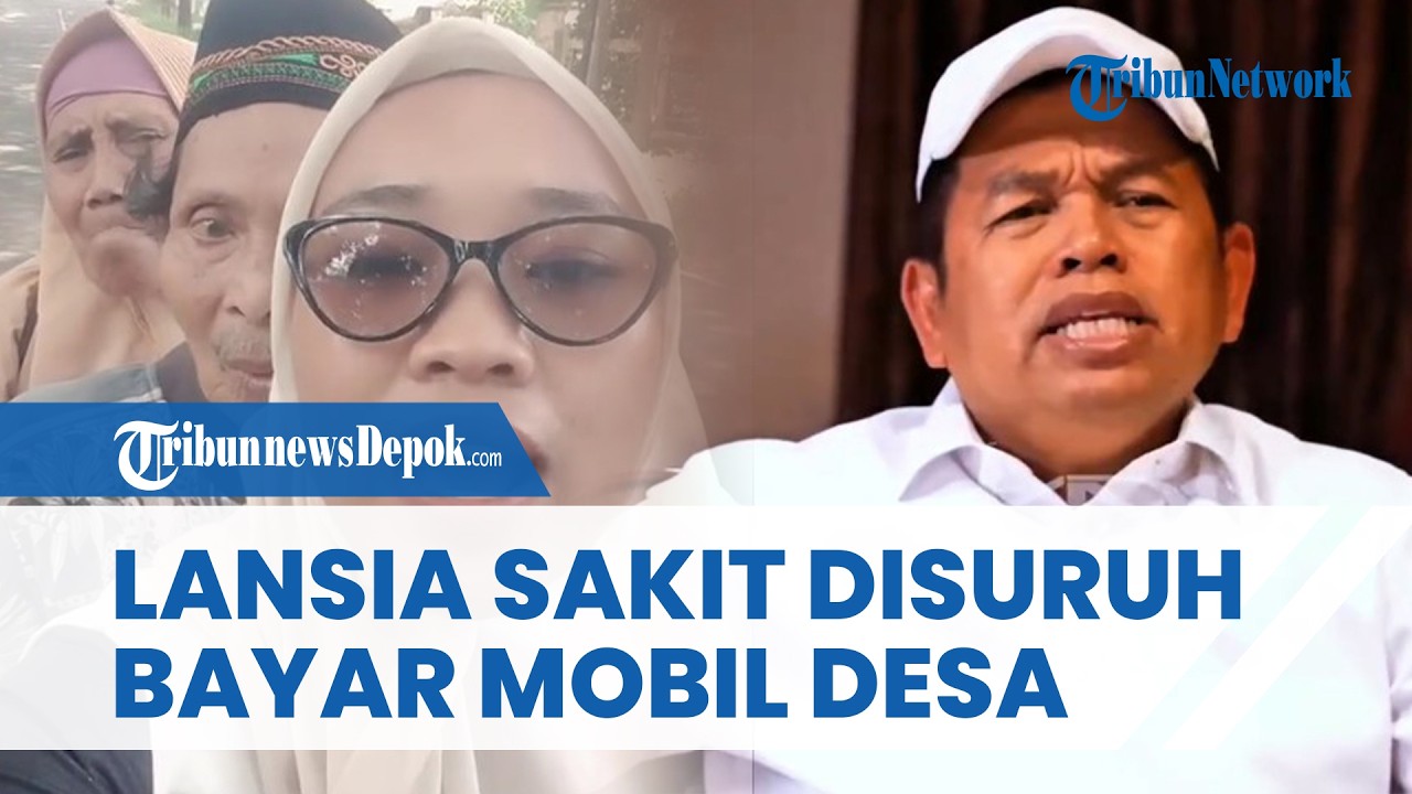 WARGA NGADU KE KDM! 2 Lansia Sakit di Ciamis Terpaksa Dibonceng ke RS Buntut Tarif Mobil Desa Mahal