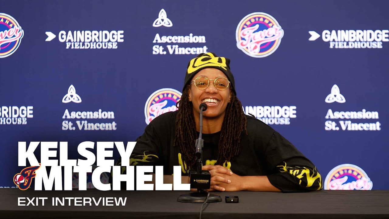 Kelsey Mitchell 2025 Exit Interview | Indiana Fever