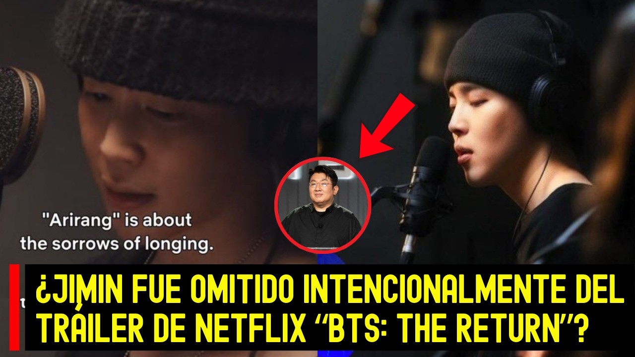 ¿Respuesta de HYBE?! ¿Jimin fue omitido intencionalmente del tráiler de Netflix “BTS: THE RETURN”?