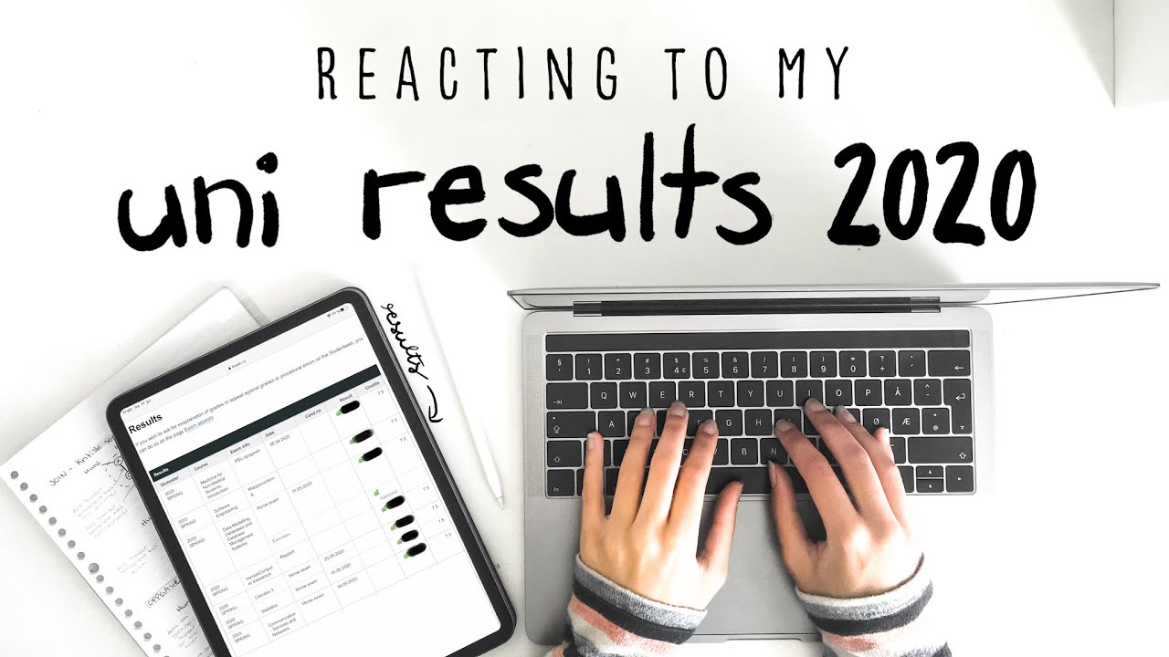 Reacting to my University Results 2020 | studyandorganize