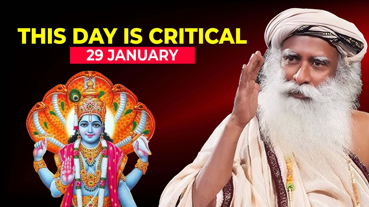 ⚠️Sadhguru’s Serious Warning: DO NOT Eat Anything on 29 January | Must Watch
