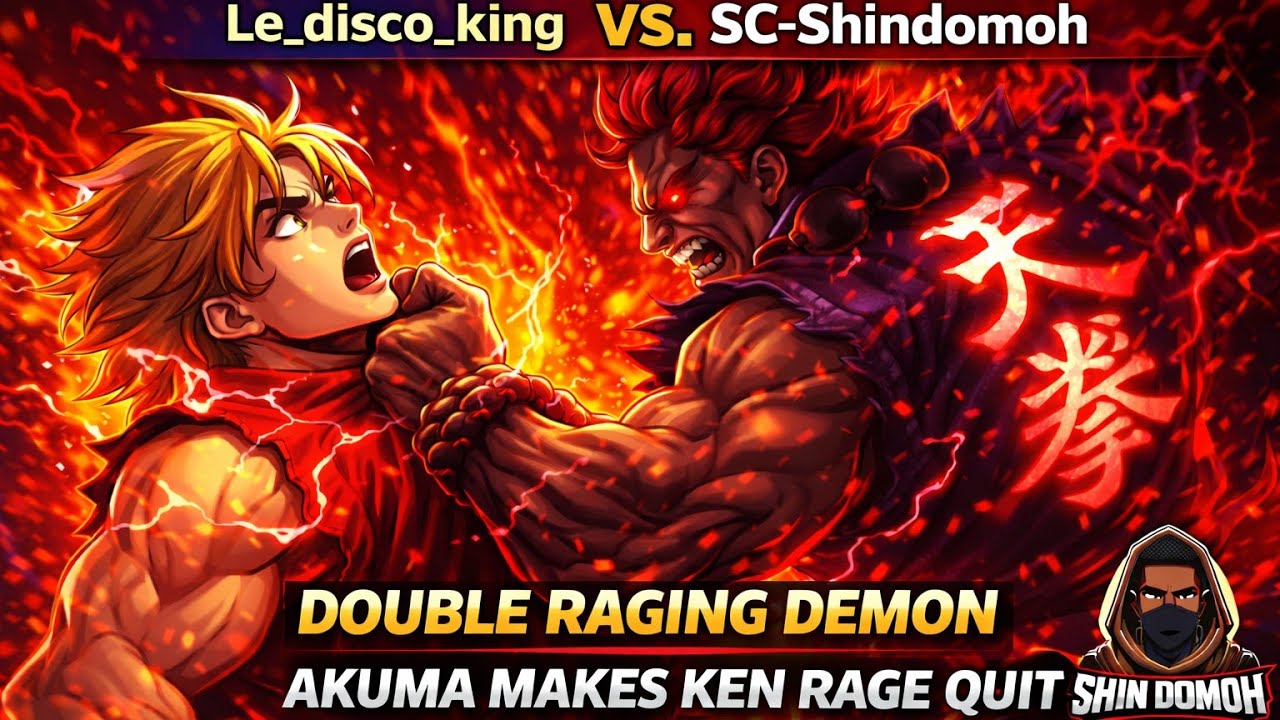 MvC2- The raging demon made him rage quit