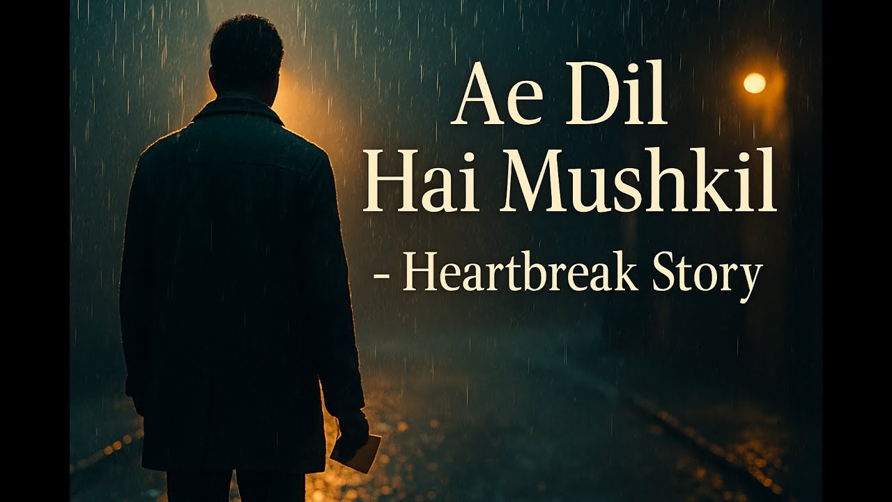 Ae Dil Hai Mushkil — A Visual Journey of Heartbreak & Letting Go
