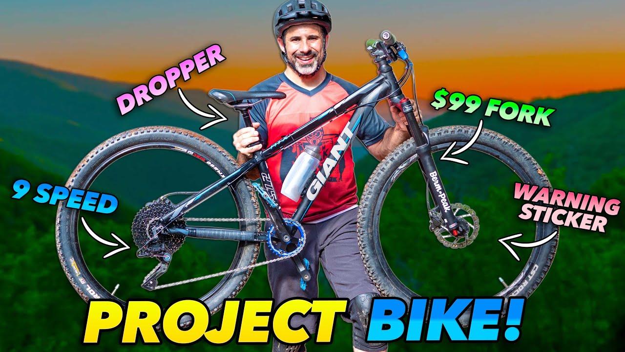 Old Budget Hardtail Gets Fixed Up and Sent Hard!
