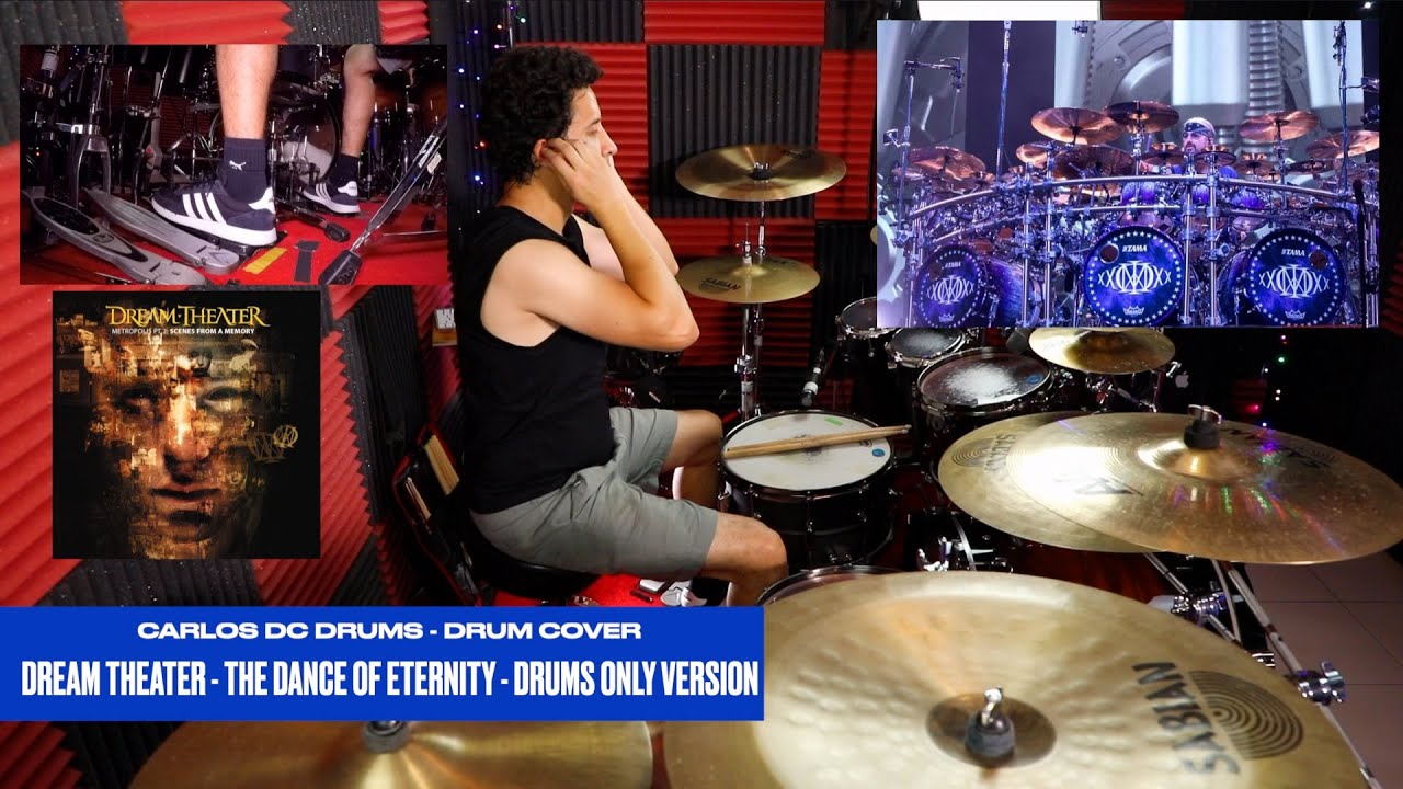 THE DANCE OF ETERNITY - DREAM THEATER - DRUMS ONLY VERSION - CARLOS DC DRUMS