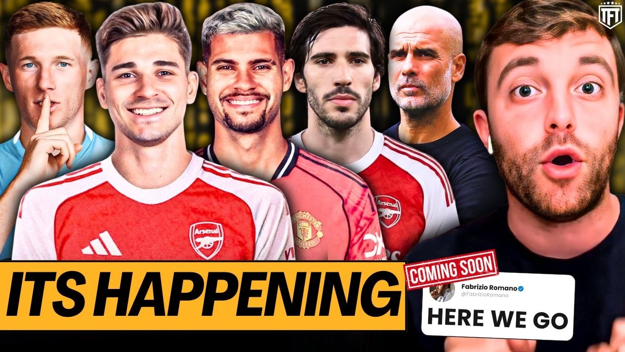 Alavarez to Arsenal CLOSE⌛Bruno Guimarães to Man utd ADVANCED ☑️Pep QUITS, Tonali & Anderson Update