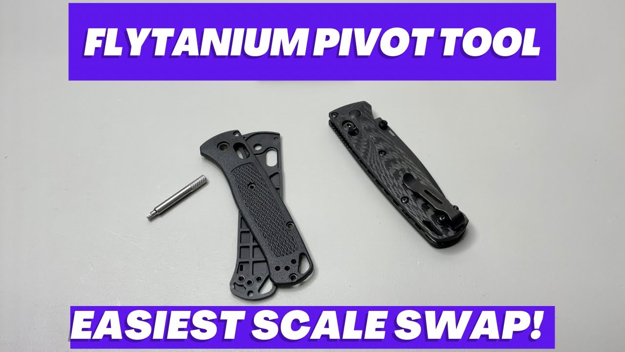 NEW ~ Flytanium Benchmade Pivot Tool