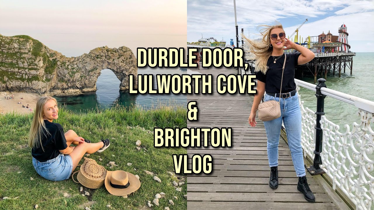 SUMMER 2021 VLOG | Road Trip to Durdle Door, Lulworth Cove & Brighton