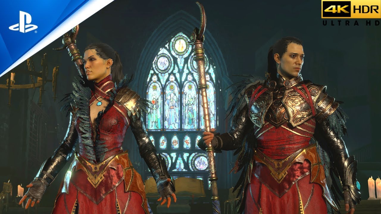 First Look at Diablo 4 Sorceress Class: 45 Minutes of Spellbinding Gameplay! | (PS5) 4K UHD