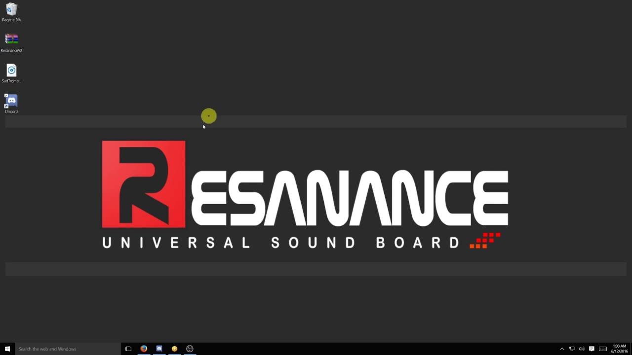 Резонанс | Звуковая плата Discord