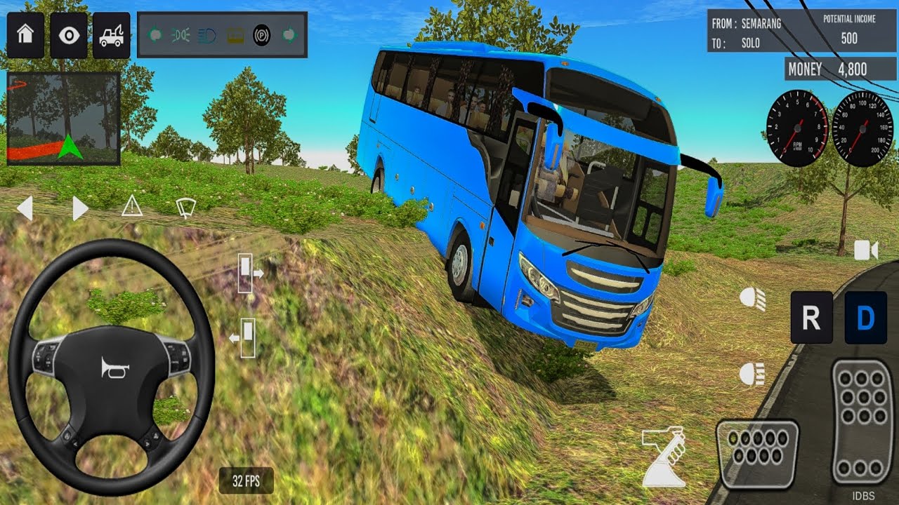 🔥 bus simulator indonesia | new euro coach bus simulator indonesia | Android Gameplay 