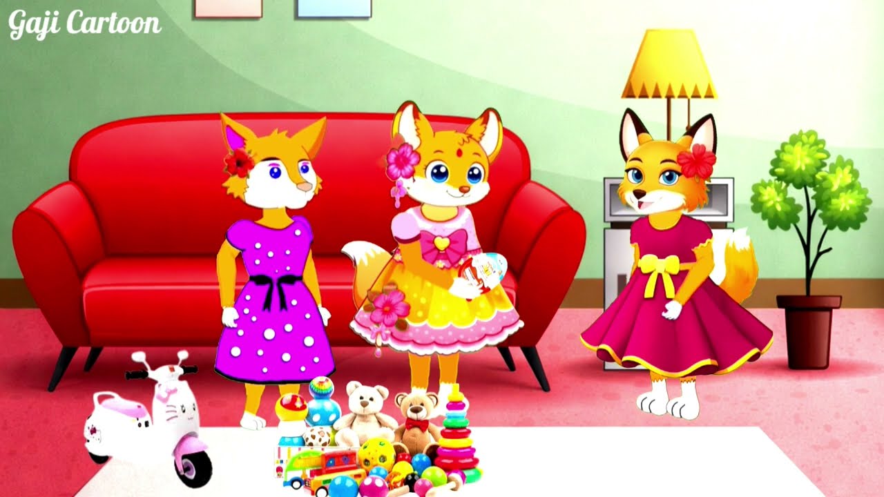 জাদুর কিন্ডার জয় গাছ। Fox Cartoon। Bangla Cartoon। Rupkother Golpo । Shiyaler Cartoon। 