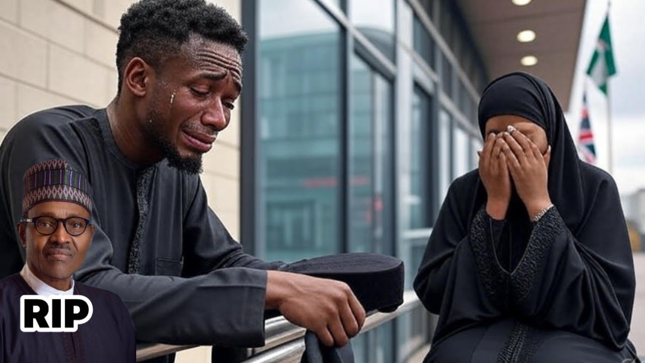 Yadda ƴaƴan Buhari suka fashe da kuka a asibitin da ya rasu a London