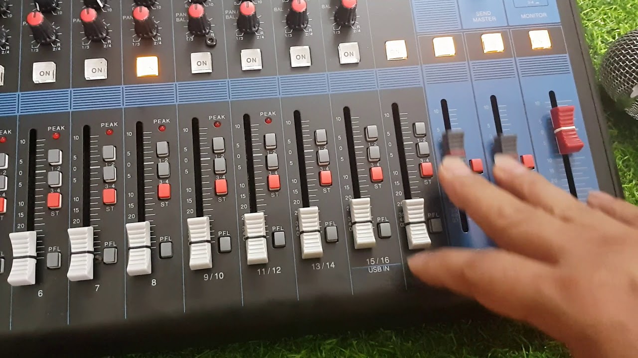 Cách chỉnh và sử dụng Echo của bàn mixer MG16XU .(giá 4t2)..Lh Tuấn Nam music 0982664288