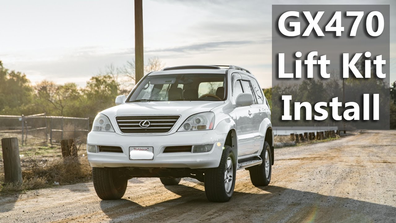 Как установить 3-дюймовый лифт-комплект на Lexus GX470 4Runner FJ | Удаление подушки безопасности...