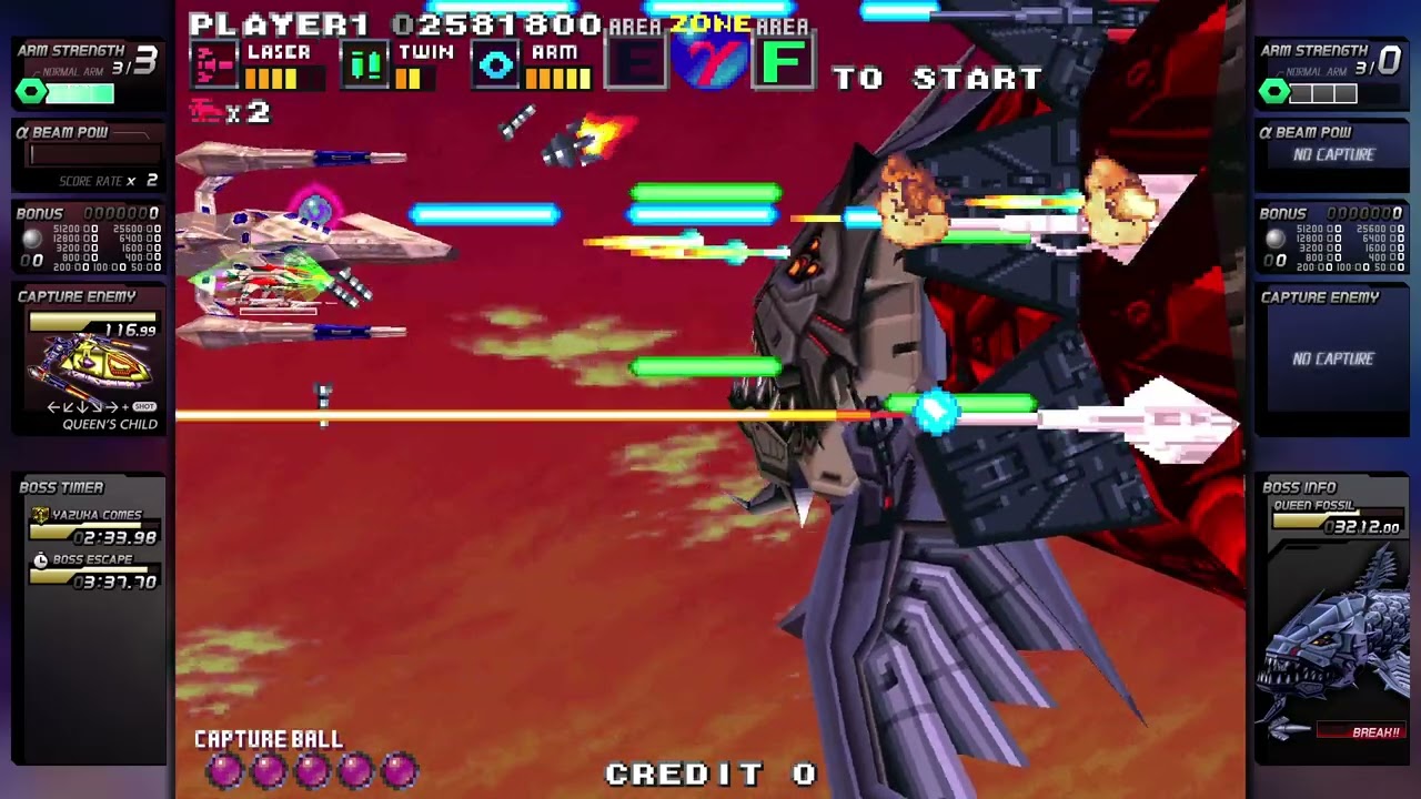 G-Darius HD - 1CC No Miss - Omicron Route (o)