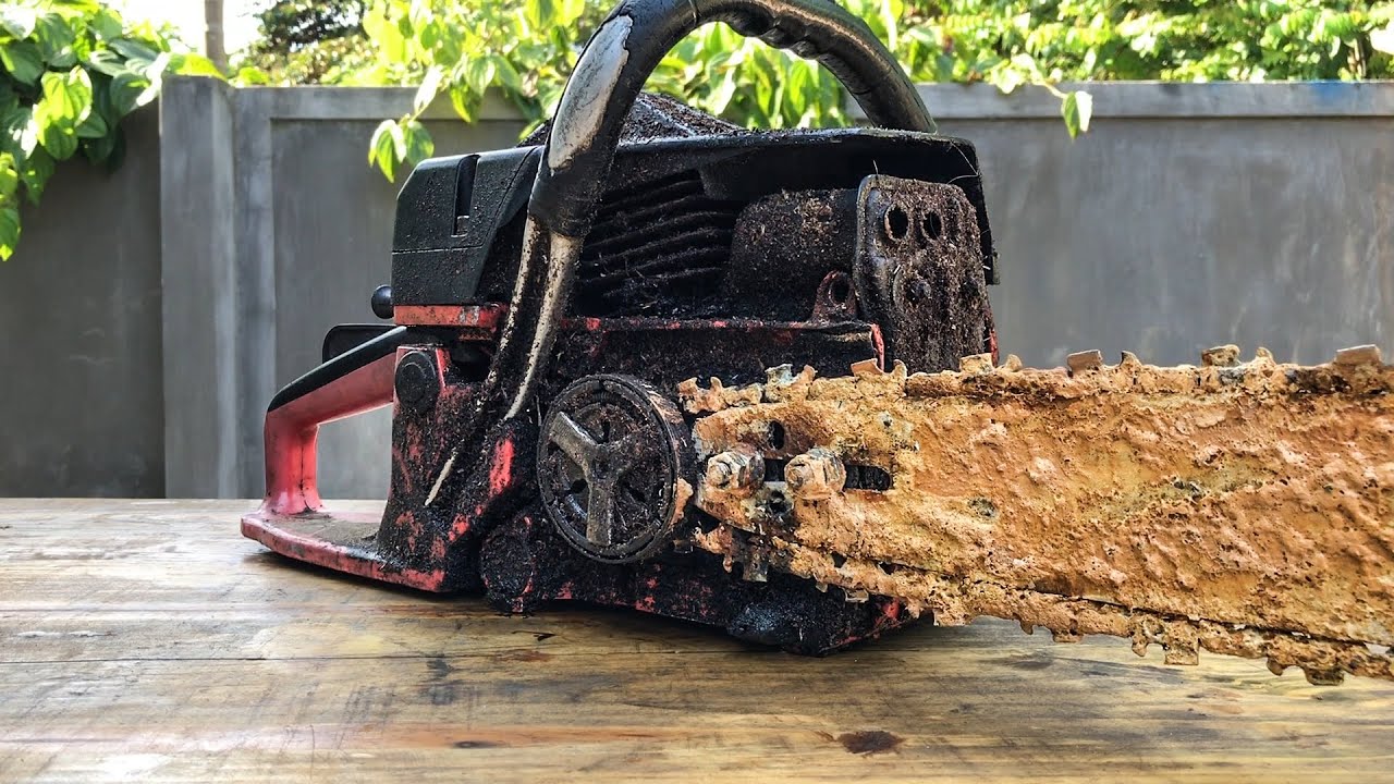 Restoration Chain Saw SHINDAIWA 685 | Restorating Chain Saw Rusty