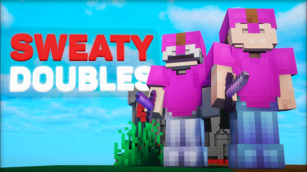 Сражаюсь с читерами и потничками в Bedwars