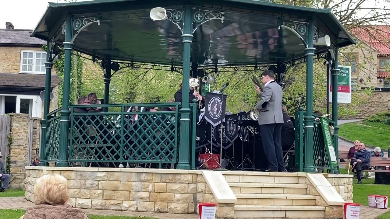 9 - Chapeltown Silver Prize Band - Wetherby Bandstand - 1st May 2022 - Make you feel my love