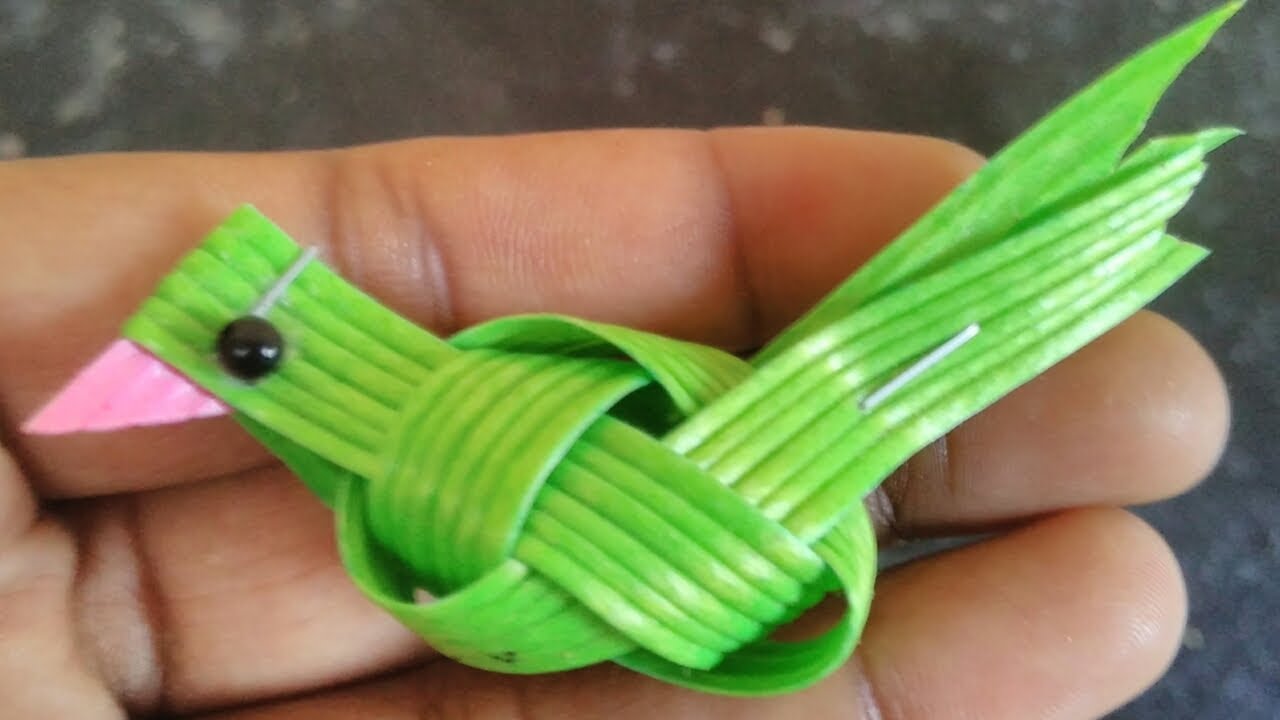 Parrot from Fish Wire (Plastic Tape)