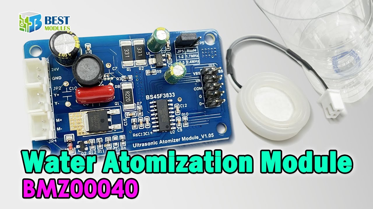 [Sprayer water height test]Water Atomization Module BMZ00040