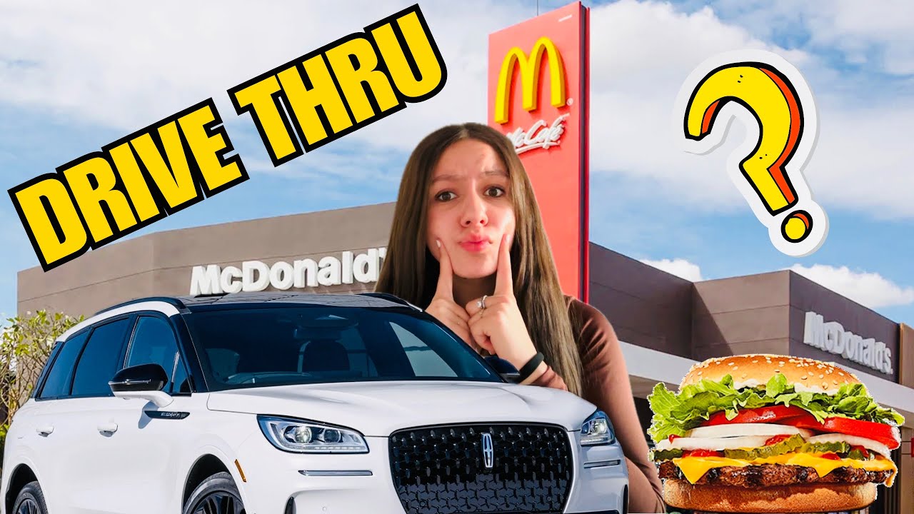DRIVE THRU PEDINDO TUDO QUE O CARRO DA FRENTE PEDIU NO MCDONALD’S