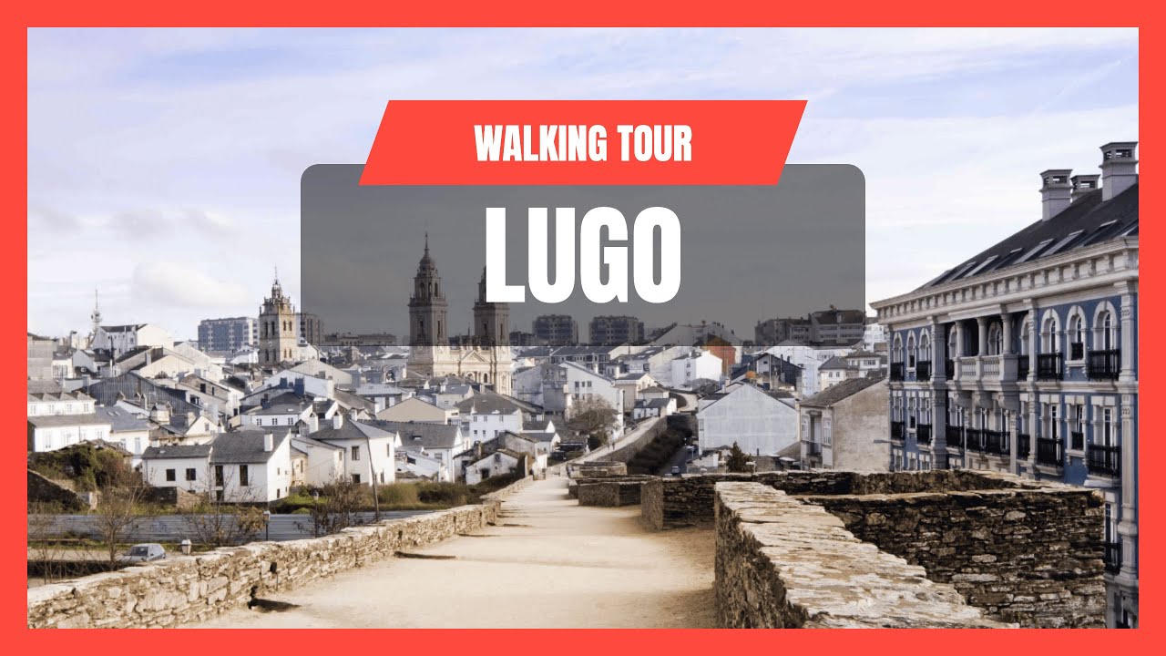 Walking tour Lugo ❤️ North of Spain | Spain Travel Vlog [4K]
