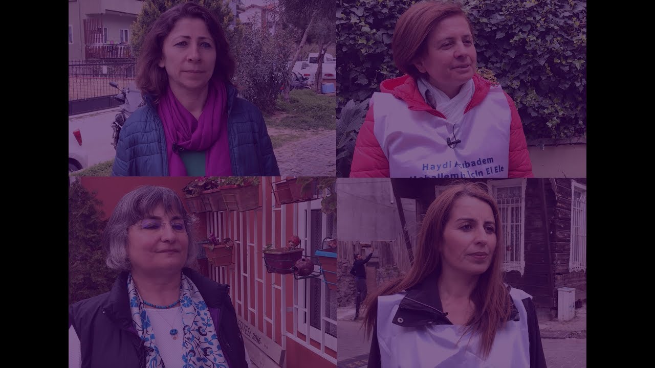 İstanbul Validebağ havzasının kadın muhtar adayları