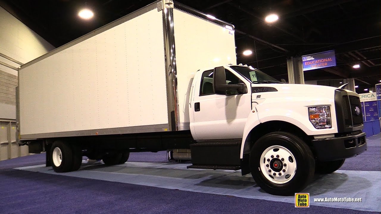 2020 Ford F750 Super Duty V10 Triton Delivery Truck - Walkaround Exterior Tour