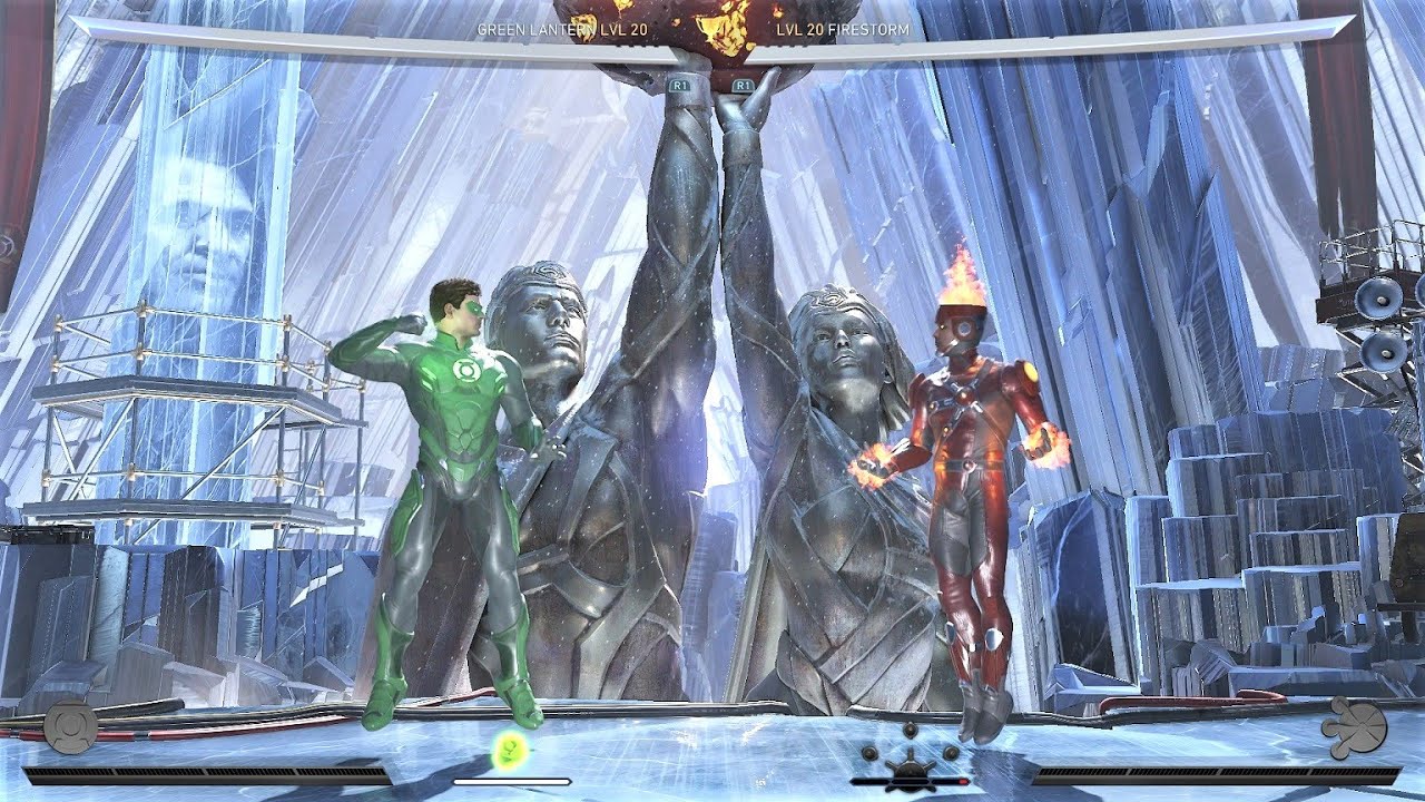Green Lantern vs Firestorm (Hardest AI) - Injustice 2