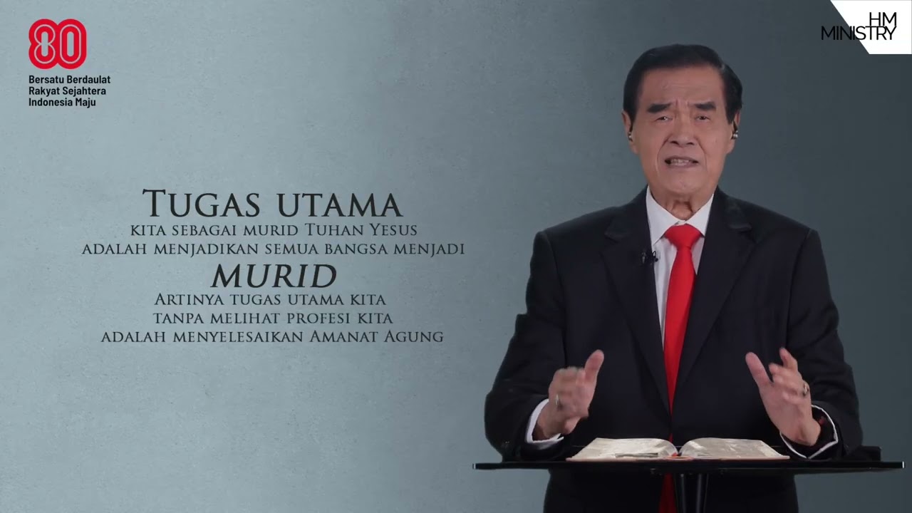 Kuasa Roh Kudus  || Khotbah Pdt. Dr. Ir. Niko Njotorahardjo || Agustus 2025