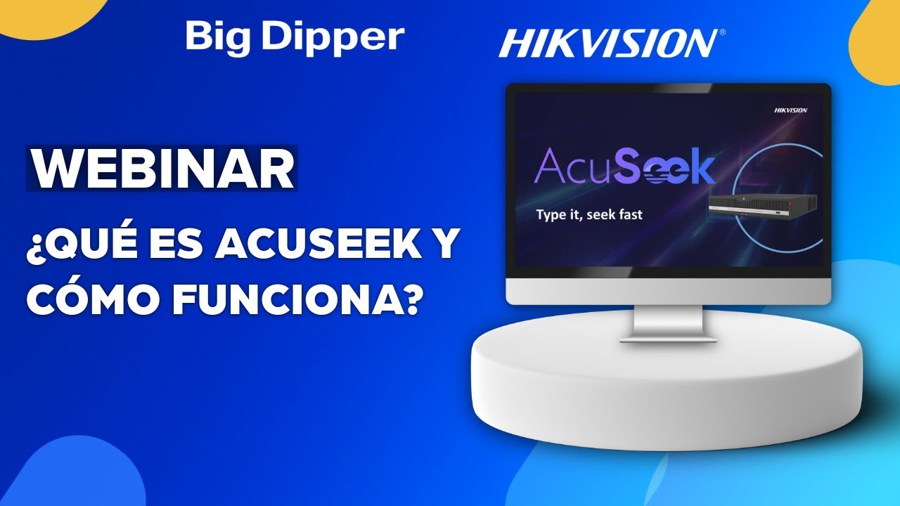 WEBINAR: HIKVISION - Lanzamiento AcuSeek