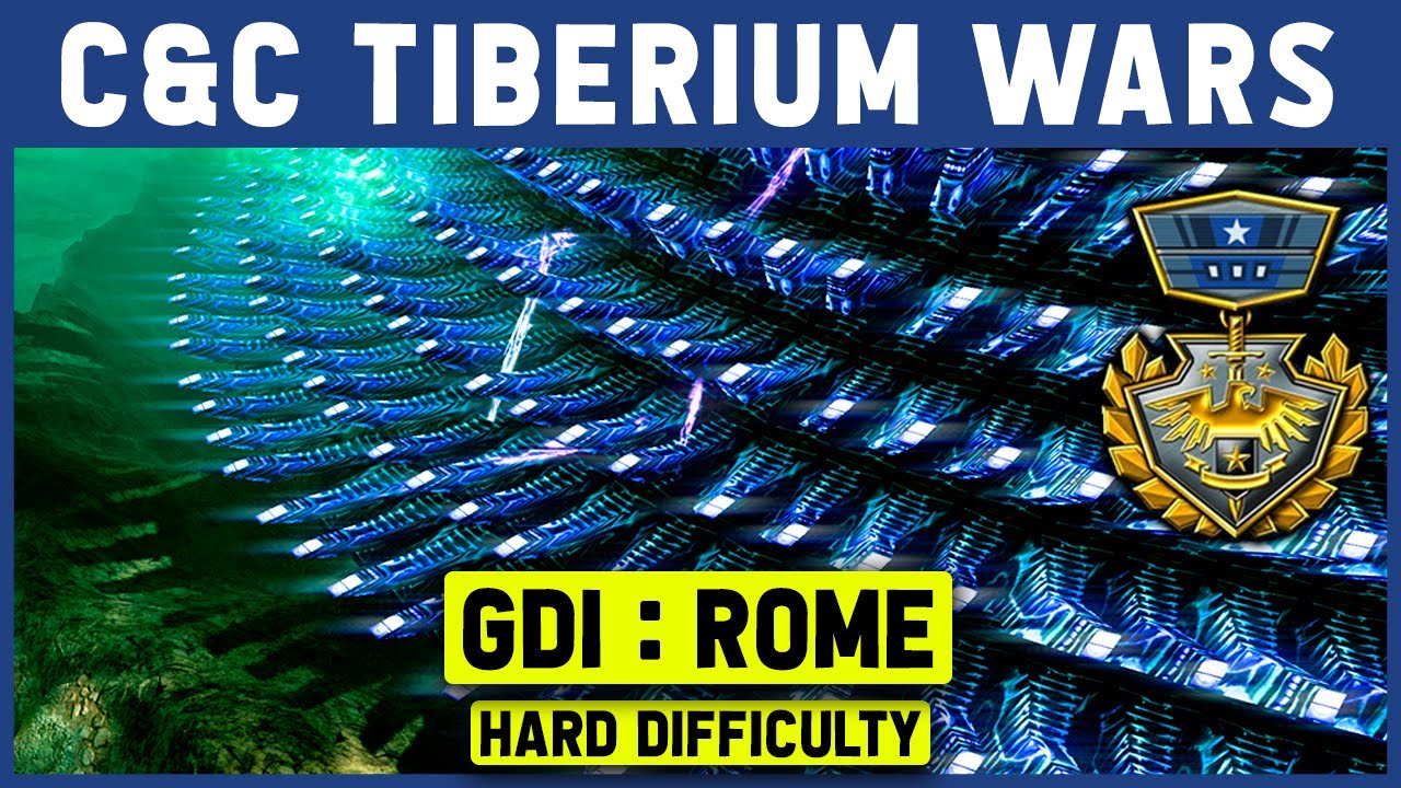 C&C 3 Tiberium Wars - GDI Миссия 16 - Рим [Сложный / Патч 1.09] 1080p