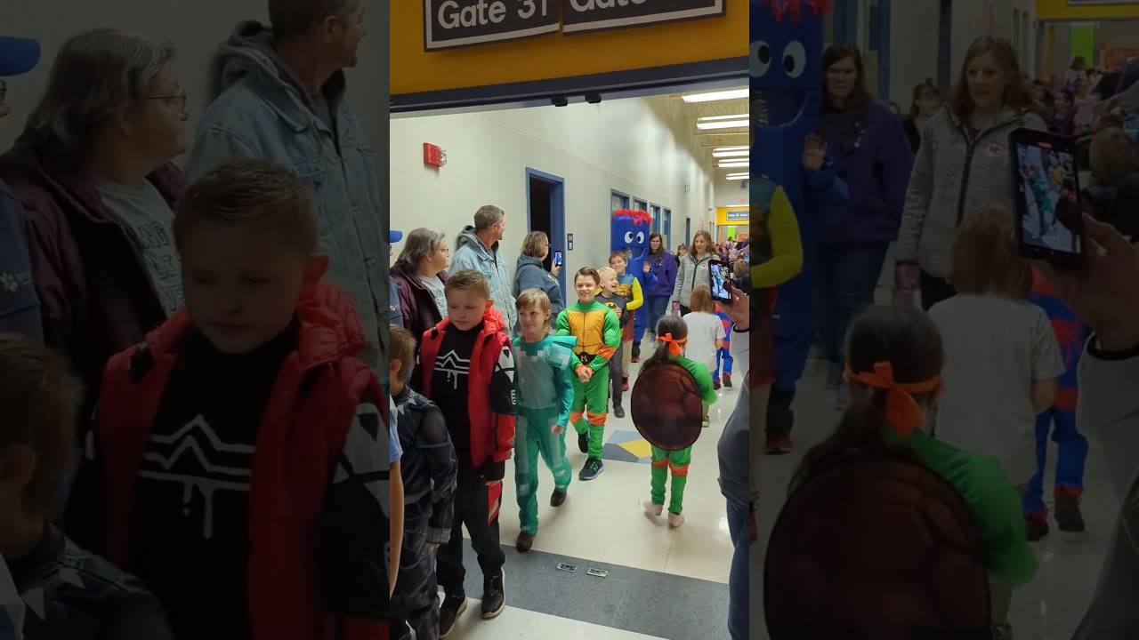 My school's Halloween parade #shorts #halloween