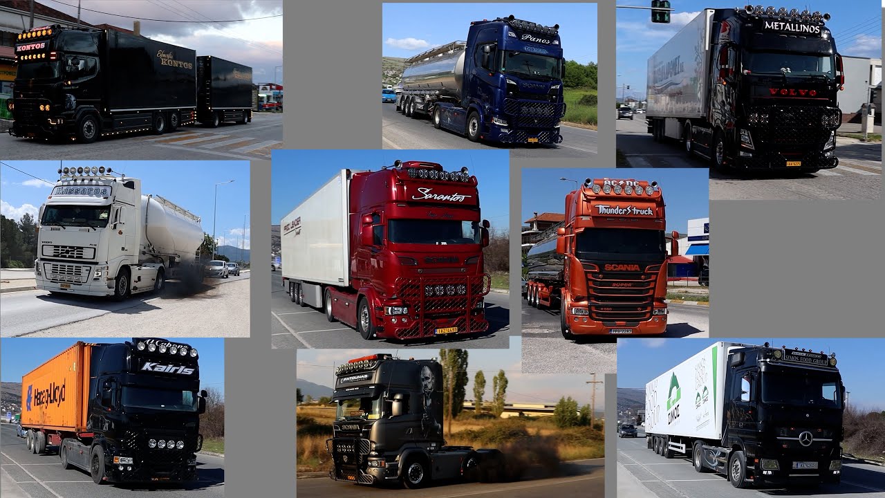 4 YEARS OF TRUCK SPOTTING |-| 2021-2025 TRUCKS COMPILATION |-| OPEN PIPE SOUND |-| NEW YEAR SPECIAL