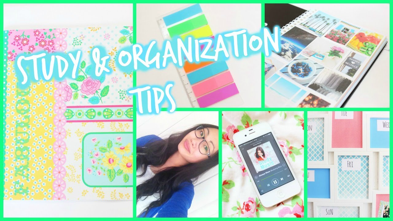 Study and Organization Tips For School 2015 | itsannieelizabeth