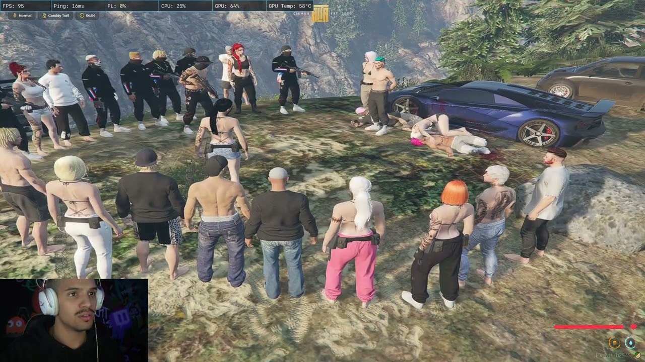REAÇÃO DO MOB COM CORINGA DANDO 4 PD