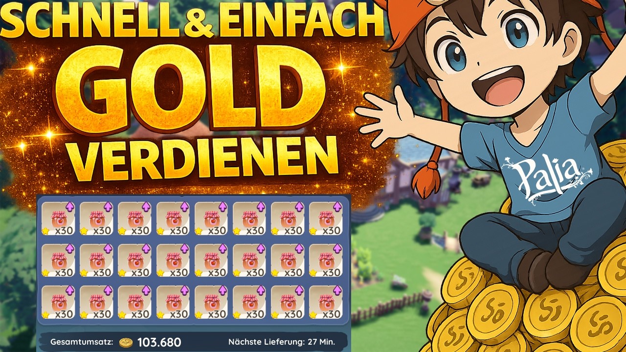 PALIA -  So verdienst du SCHNELL & EINFACH Gold! 🤑 (Beste Methoden 2026)