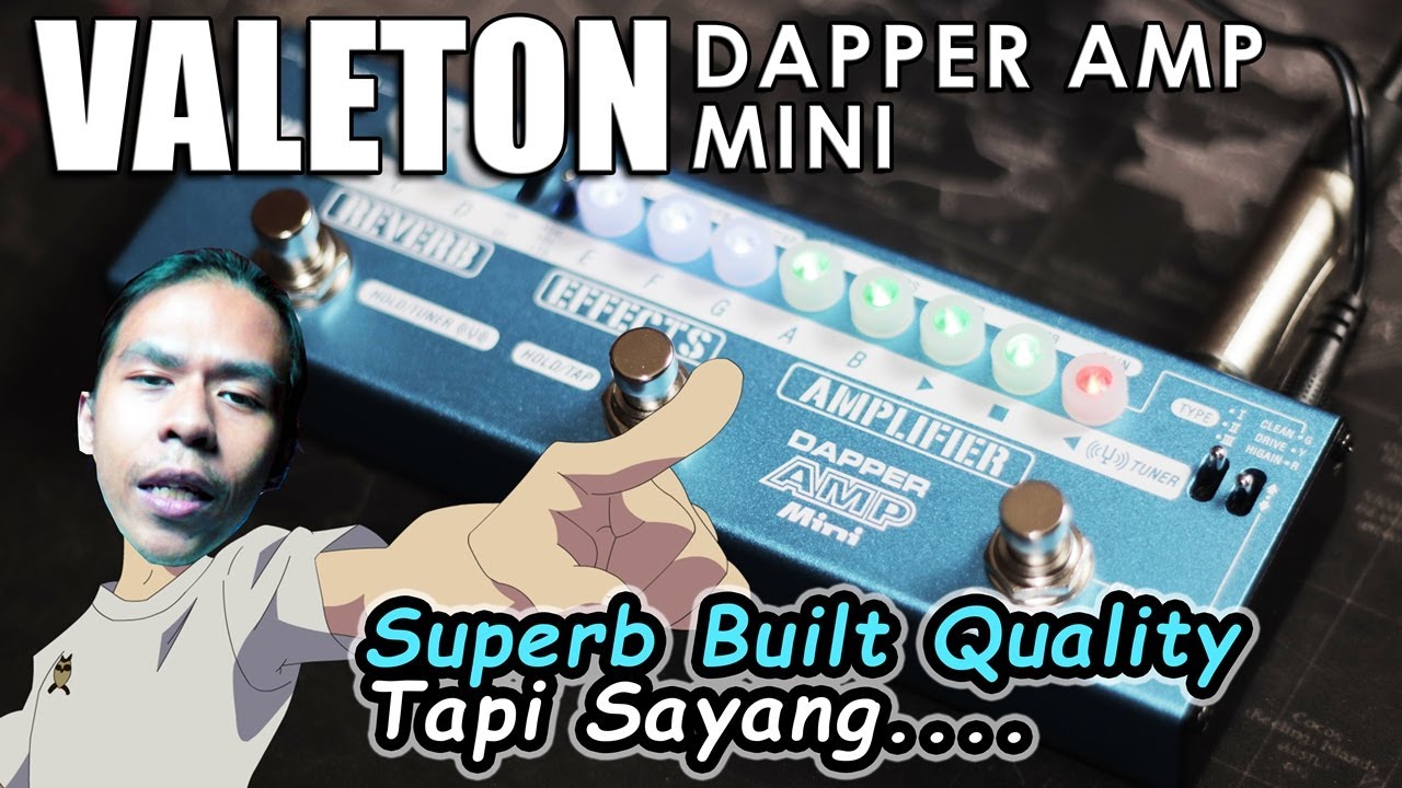 Checking VALETON Dapper Amp Mini!!! ~ 40124 MIXROOM