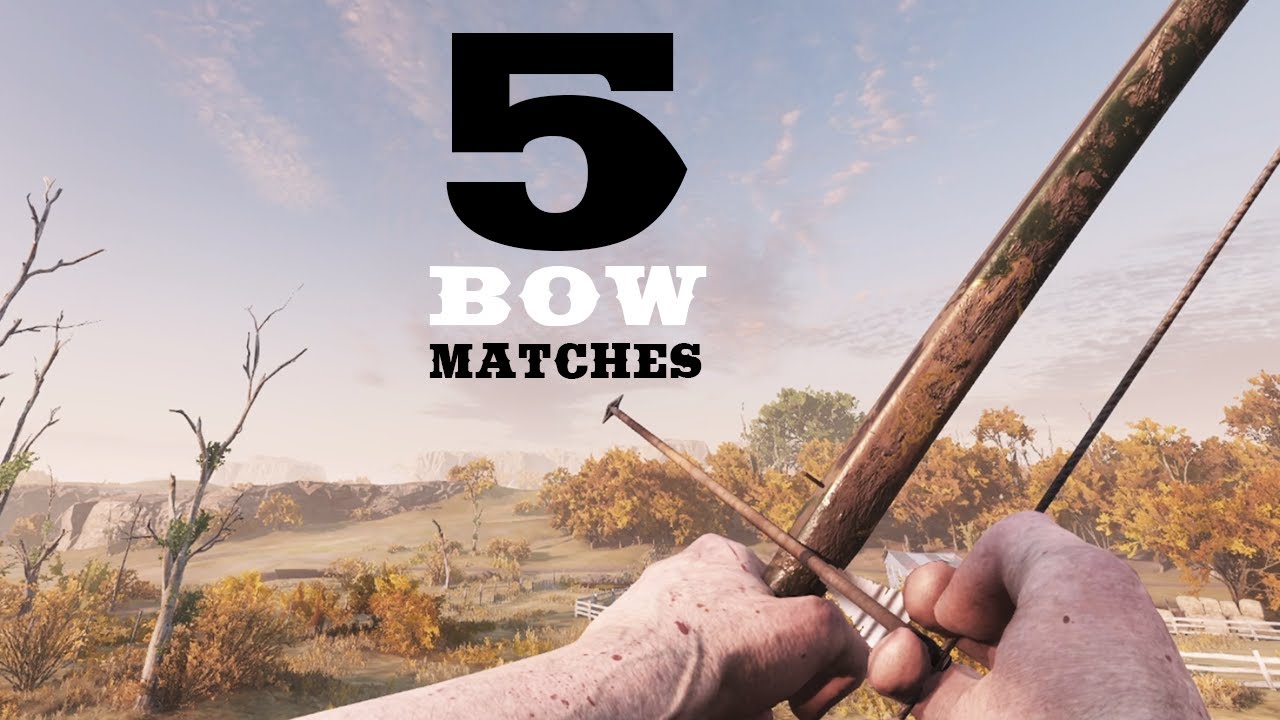 5 Awesome SOLO Bow Matches in Hunt: Showdown (Full-Matches)