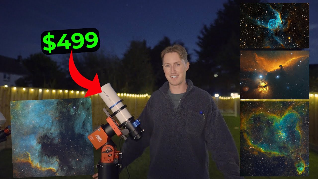 Этот телескоп за 499 долларов просто потрясающий!? (Обзор Askar 60F + изображения в формате RAW) 🔭🤩✨