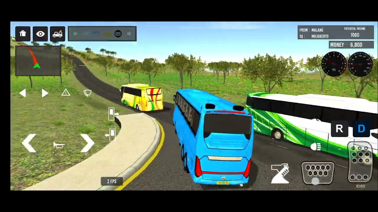 euro coach bus simulator 😭🚌|| new coach bus simulator part- 01 Android gameplay 