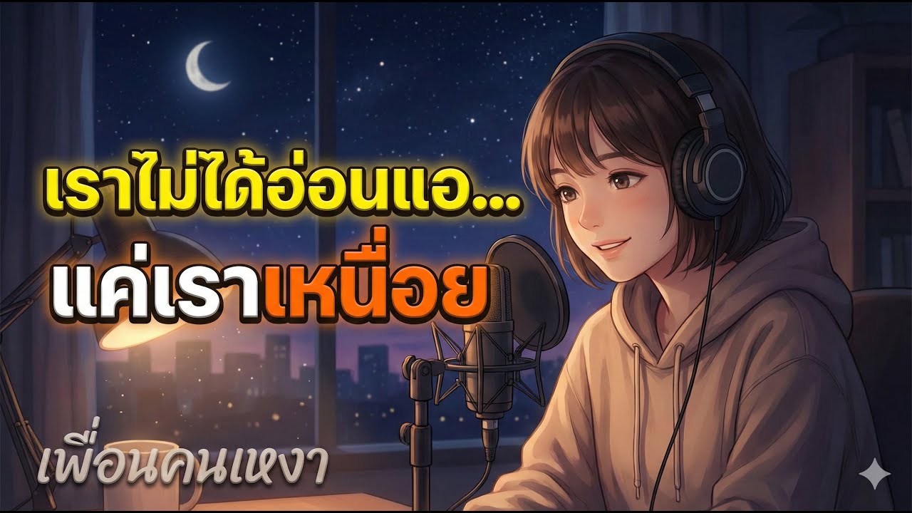 เราไม่ได้อ่อนแอ... แค่เราเหนื่อย : พื้นที่พักใจของคนแบกโลก | เพื่อนคนเหงา