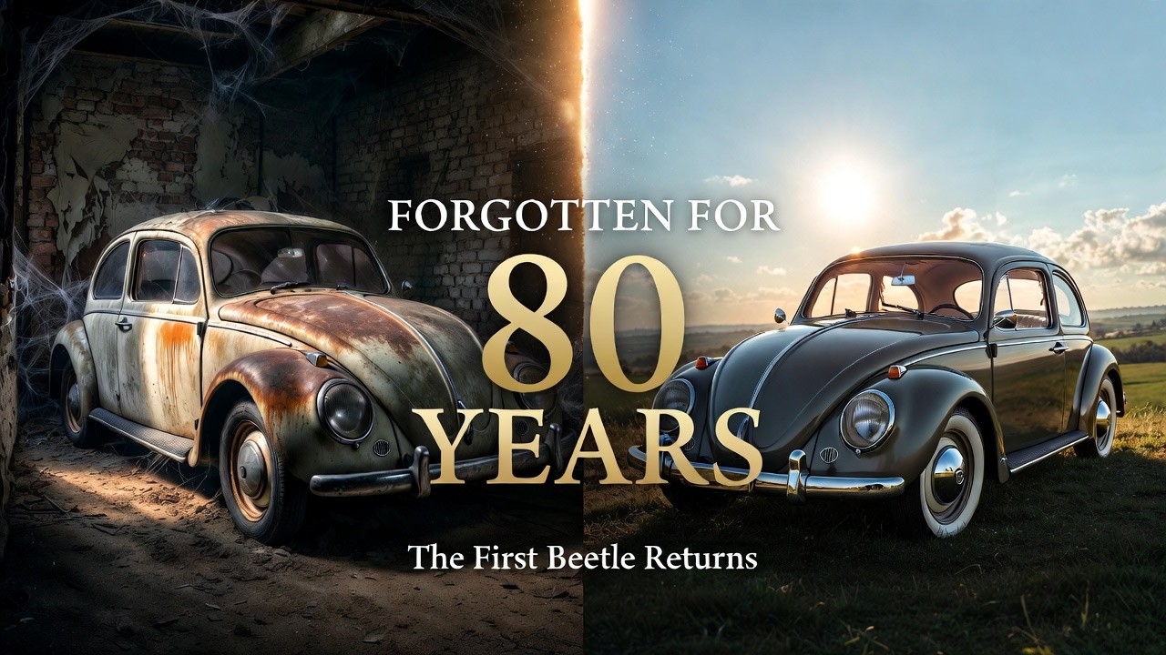 Forgotten for 80 Years We Found the First-Ever Volkswagen Beetle