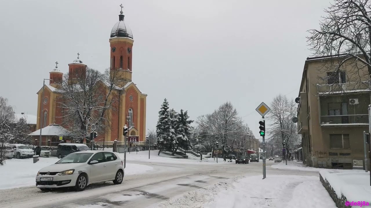 Smederevska Palanka, pod snegom 8.1.2026