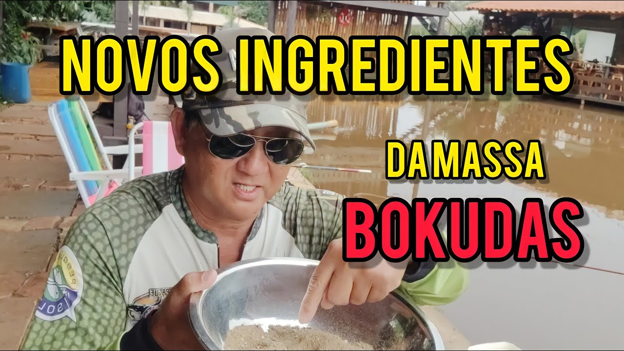 NOVOS INGREDIENTES da massa Bokudas